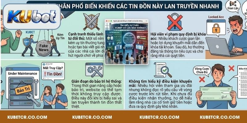 Nguồn gốc các thông tin KUBET có lừa đảo không