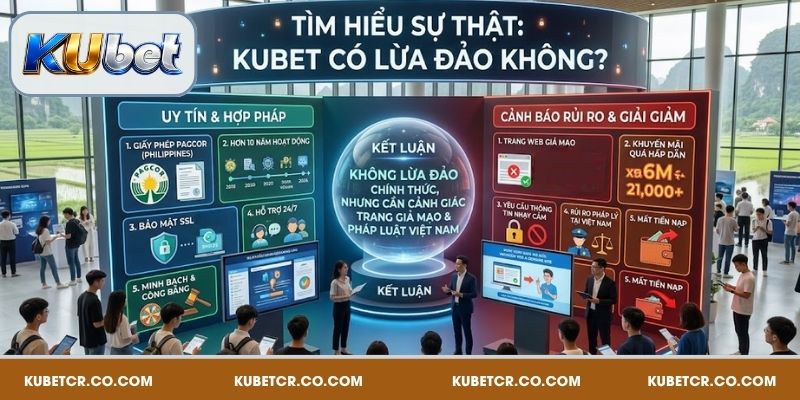 Những bằng chứng liên quan đến KUBET có lừa đảo không