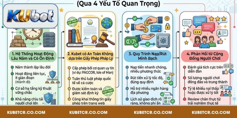 Kubet Có An Toàn Không? Giải Đáp Đầy Đủ Cho Người Chơi 3 Phân tích Kubet có an toàn không qua 4 yếu tố quan trọng